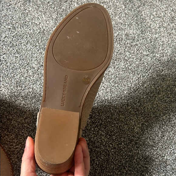 Lucky Brand Taupe Ankle Booties - Picture 3 of 5